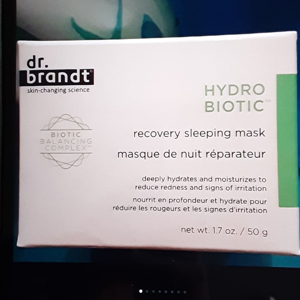 NEW dr. brandt RECOVERY SLEEPING MASK